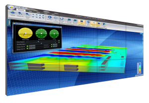 Data center monitoring solution for control room