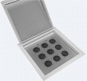 Ceiling Grid Fan Tray Data Center