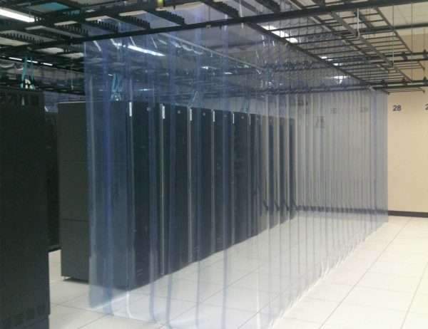 Aisle Containment Strip Wall Curtain