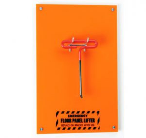 Wall mount floor tile puller lifter