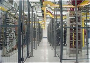 Colocation security data center cage