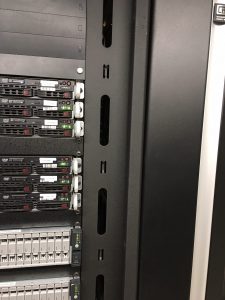 Mag Seal Strip on Data center server rack.