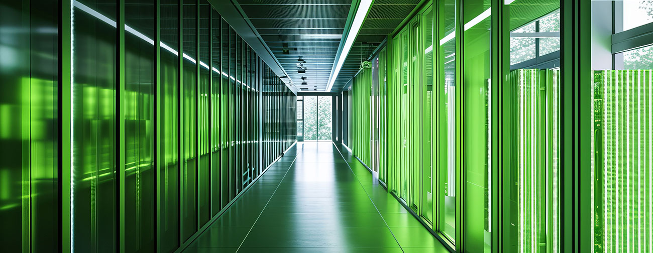 Energy-Conservation-Data-Centers green light
